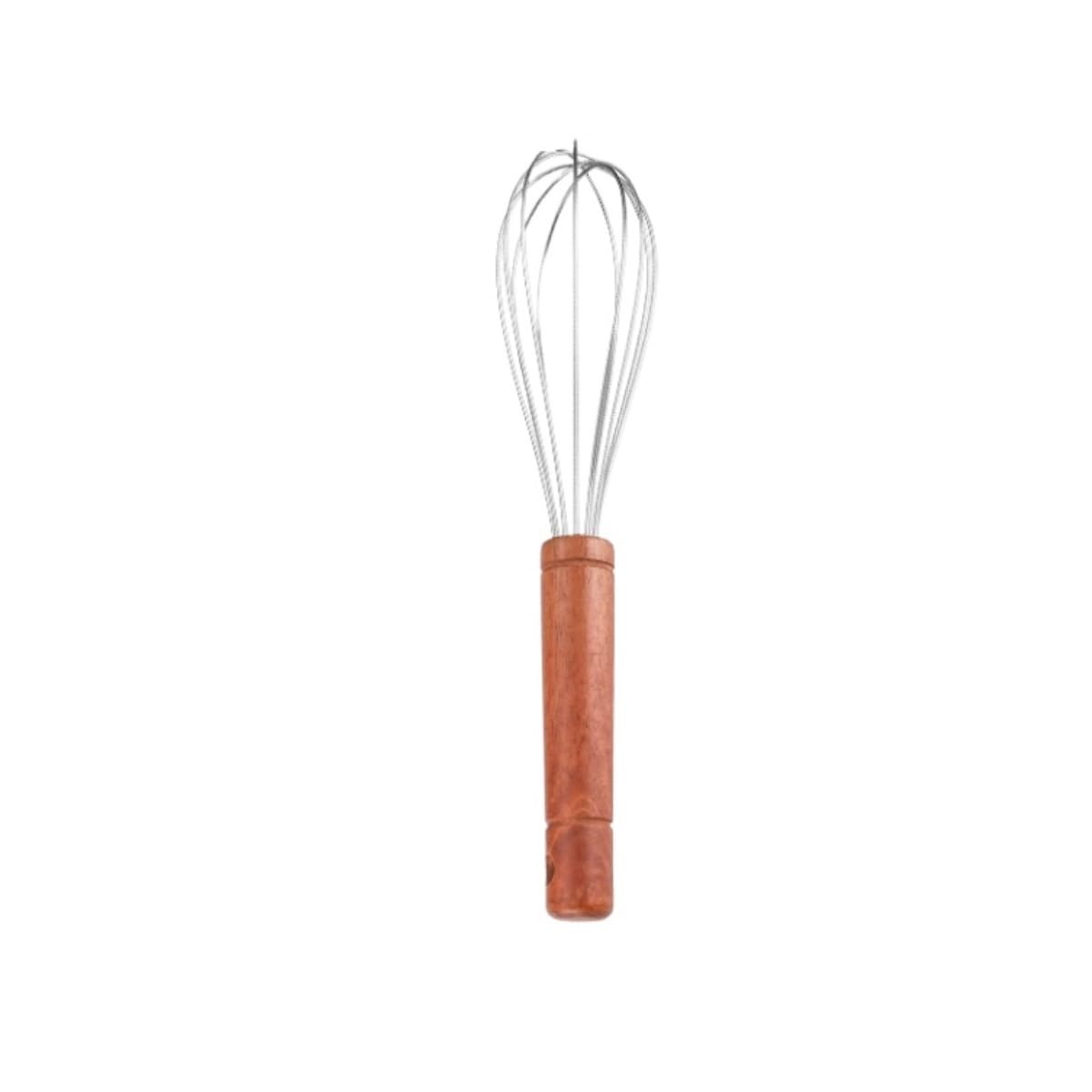 Varillas de Batir para Cocinar Batidor De Huevos De Acero Inoxidable, Mango De Madera Maciza, Crema Batida Manual, Artefacto For Hornear, Cocina Casera, Batidora De Huevos Manual Huevos, Espumar, Bati