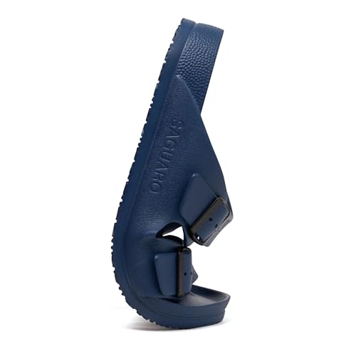 Image of SAGUARO Men's Women's Comfort Double Buckle Sandals Lightweight Adjustable EVA Sandals with Rubble Sole