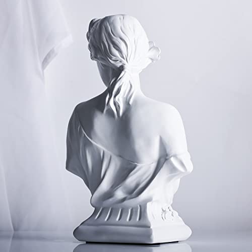 Xmgzq 12 Inch Young Venus Bust Greek Goddess Statue,Large Classic Roman Bust Greek Mythology Decor Gifts,Greek Bust Sculpture For Home Decor,Used For Sketch Practice Aesthetics Statues And Sculptures thumb #4