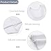 Mocolerno 6-Pack White Undershirt Tank Top for for Boys and Girls