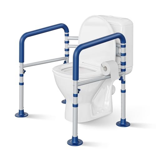 Loyoda Toilettenstütze für Senioren, Stahl Sicherheitsgestell für Toiletten
