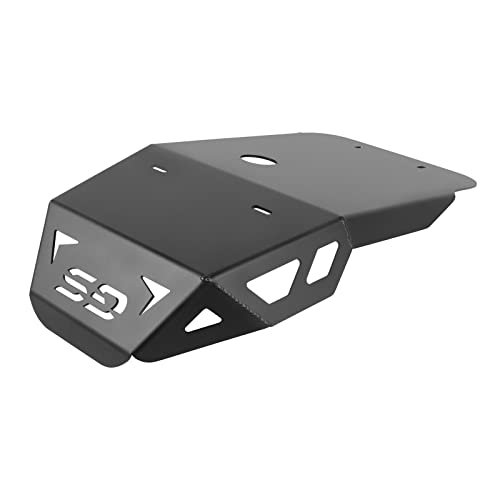 Image of Worldmotop Chassis Engine Skid Plate Compatible with BMW F750GS F850GS 2018-2020 Motorcycle Skidplate Protective Frame Guard Cover (Black)