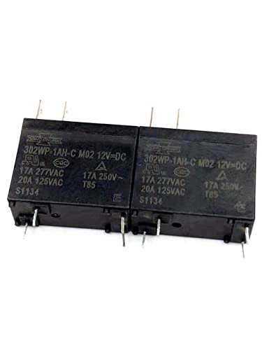 Relé 302WP-1AH-C M02 12V evita cortes eléctricos con 17A 2