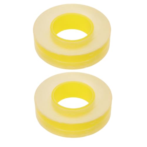 Abaodam 2ロール 透明薄型自己粘着笛膜 竹笛用耐久保護フィルム 初心者向け練