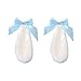 Clip di Capelli delle Ragazze sveglie delle Donne Coniglio Sveglio Coniglietto di Peluche Orecchie cadenti Tornante Nastro Bowknot Lolita Accessori per Capelli Cosplay