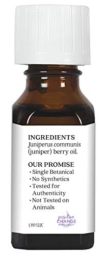 Aceite Esencial de Bayas de Enebro Aura Cacia 0.5 oz miniatura 2
