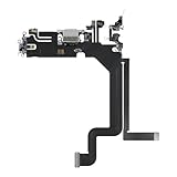 Risidamoy Charging Port Replacement Dock Connector Repair Headphone Jack for iPhone 14 Pro Max Fix USB Charge Flex Cable Microphone Antenna Assembly for A2651, A2893, A2894, A2895, A2896