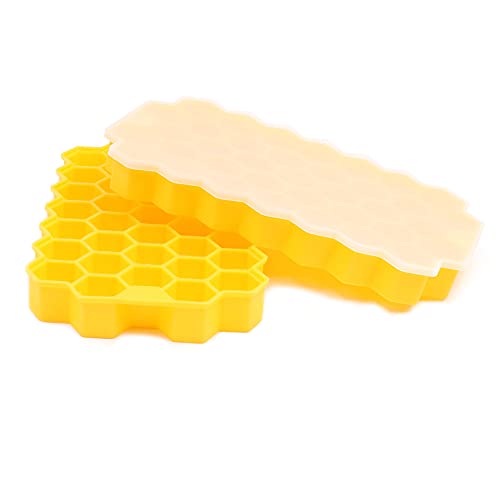 Alnicov 2 Pack Moldes de Cubos de Hielo de Silicona miniatura 2