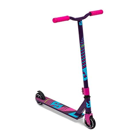 Riprail Matte Stunt Scooter finished in Purple Haze with Alloy Deck, Alloy Core Wheels and ABEC-9 Bearings Cover