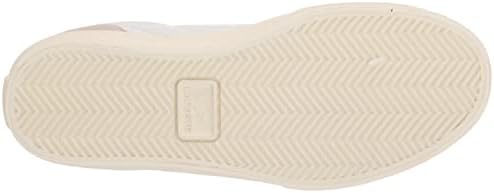 Lacoste Men's Lerond Sneaker, White/Dark Blue, 10 | Image 3