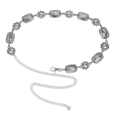 Fashionable Metal Chain Simple Belt Women's Waist-hugging Accessories