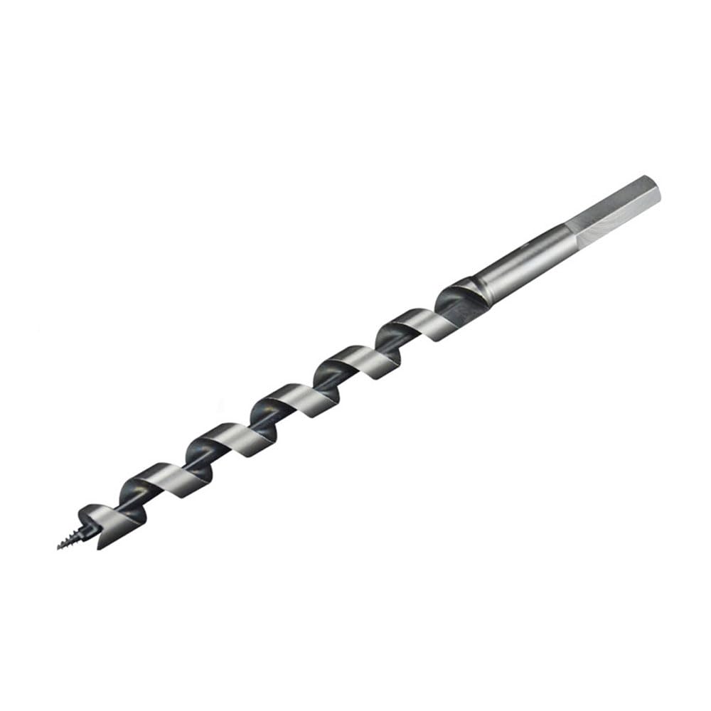 Auger Drill Bit BE-TOOL Hex Shank Wood Auger Drill Bit for Joiner Carpenter Fast Cut Diametre 16 mm Wood Drills Bits Set 350mm Long (Pack of 1 PCS)