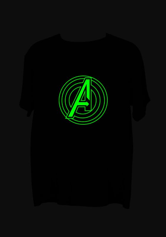 Image of Wear Your Opinion Graphic Printed T-Shirt (Design: Avenger