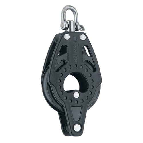 Poulie CARBO émerillon 75mm simple ringot cordage blocage voile