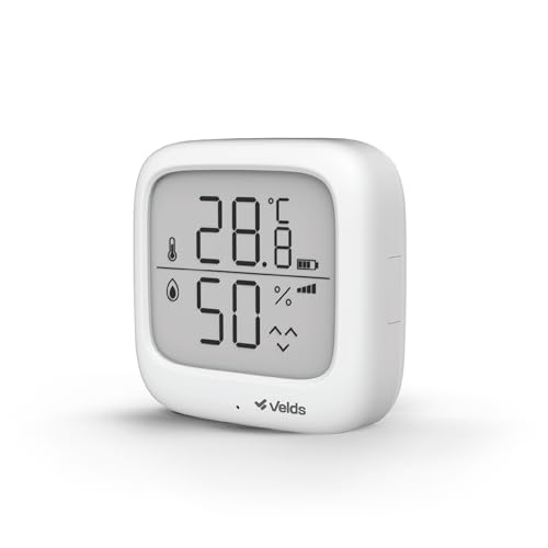 Sensor Inteligente de Temperatura e Umidade Velds, com Display Di...