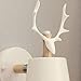 DFAGCOKN LED Resin Antler Shape Wall Lamp Living Room TV Background Wall Lamp Aisle Porch Staircase Lamp Lighting Tool Lamp(B)