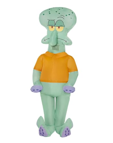 Spirit Halloween Spongebob Squarepants Adult Inflatable Squidward Costume | Officially Licensed | Funny Halloween Costume - Os