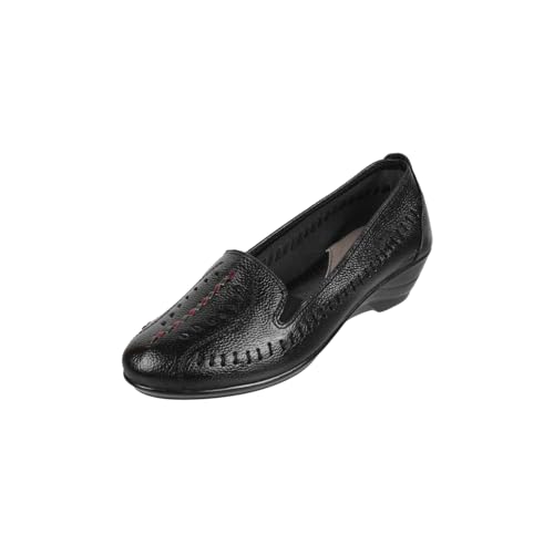Image of Mochi Women Sythetic Leather Laser-Cut Casual Shoes