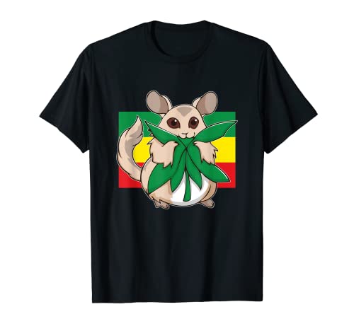 Chinchillin Chinchilla fumar hierba Marihuana cannabis Kiffer Camiseta