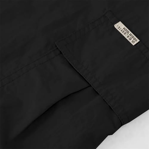 Cargo Pants for Girls Elastic Waist Casual Jogger Pants for Kids Streetwear Loose Parachute with Pockets 4-14Years3