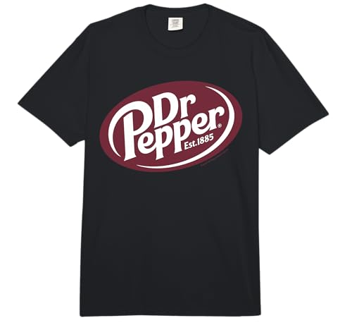 Dr Pepper Est 1885 Classic Vintage Logo Comfort Colors Adult Heavyweight T-Shirt