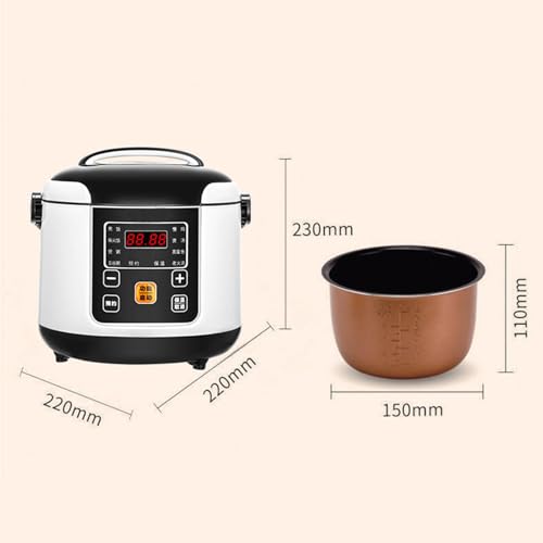 SiaBiced Portable Rice Cooker for Vehicle Cooking 1-2 Person Capacity, 12V for Cars - Image 4