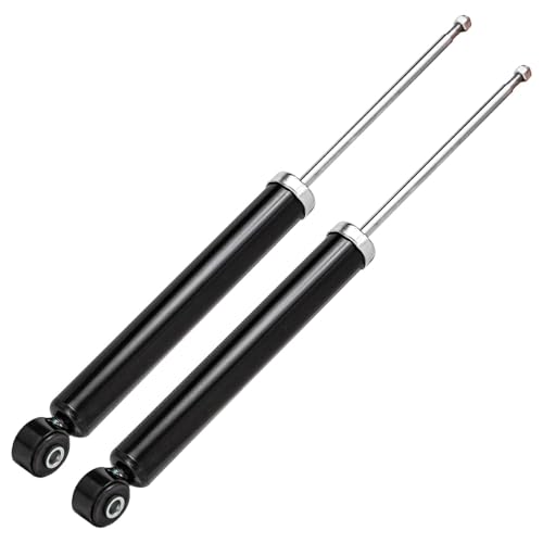 Image of Detroit Axle - 4pc Struts Shock Absorbers Kit for 2012-2017 VW Jetta, 2 Front Struts w /Coil Spring 2 Rear Shocks Absorbers 2013 2014 2015 2016 Replacement Suspension