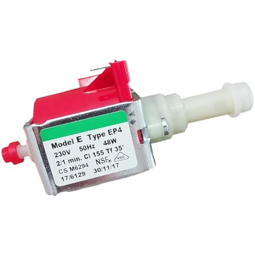 EP4 Elektromagnetische Pumpe AC230V Kolbenpumpe Kaffeemaschinenwasserpumpe