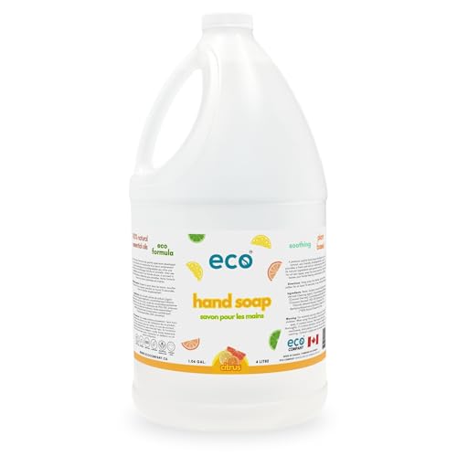 Eco Hand Soap, Citrus Scented, 1 Gallon, Bulk Refill Size,