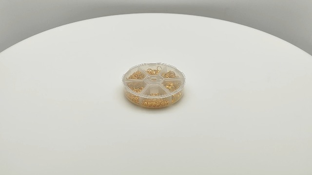 Anelli Aperti Per Gioielli Fai Da Te - Set Da 880 Pezzi In Oro 4-10mm | Connettori Per Braccialetti E Collane - Foto 7