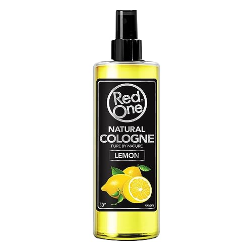 Redone Aftershave Natural Barber Spray Cologne Lemon 400ml | Long-lasting fragrance | Premium Grooming Product