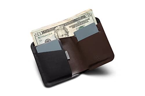 Bellroy Apex Note Sleeve – (Molded leather billfold wallet, RFID protected) - Raven4