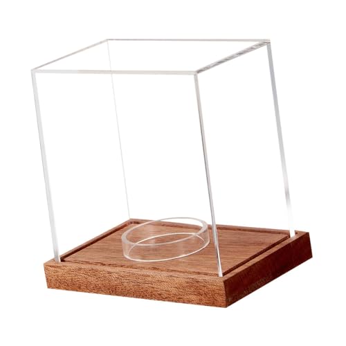Caja de presentación Resistente a los Golpes Vitrina de Bolas de acrílico Transparente Vitrina Liviana para Uso doméstico o de exhibición Vitrina Deportiva con protección Solar