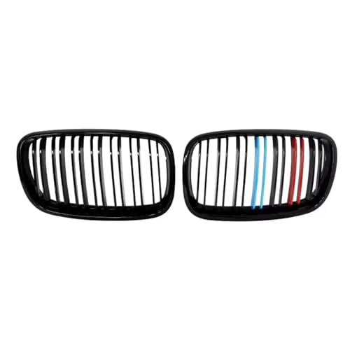 Rejilla de riñón con doble línea M Color para parachoques delantero de coche X5 y X6