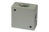 RIEGLER 112594-16.0973 Kreuz-Verteiler, G 3/8 Aluminium, SW 25, 1Stk