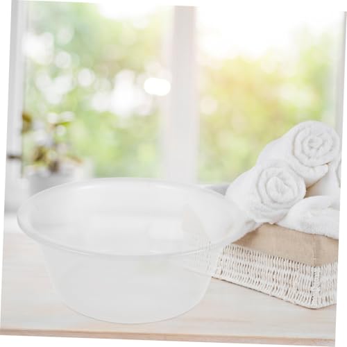 Bañera grande portátil de plástico para pie miniatura 7