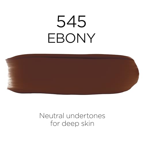 L'Oreal Paris Makeup Infallible Up to 32 Hour Fresh Wear Lightweight Foundation, 545 Ebony, 1 Fl Oz, Packaging May Vary - image 7