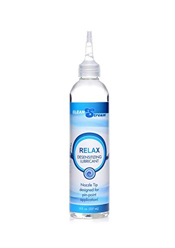 Cleanstream Relax Desensitizing Lubricant with Nozzle Tip, 8 Ounce