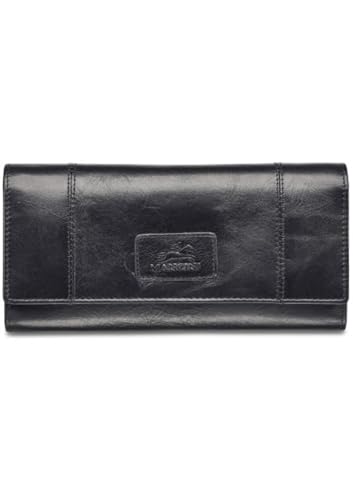 Mancini Casablanca Full Grain Leather RFID Secure Trifold Wallet, Cognac3
