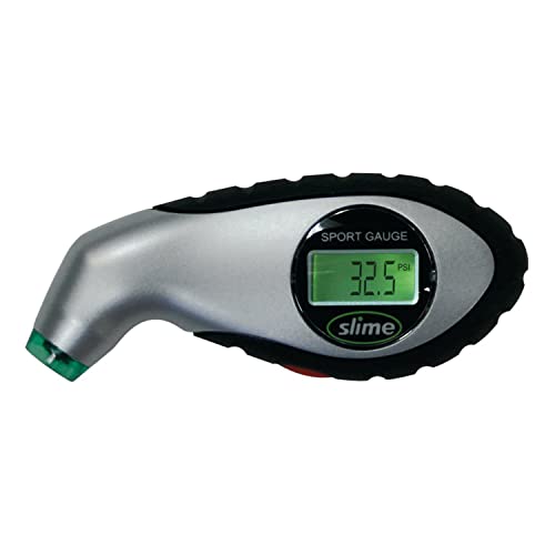 Image of Slime 20017 Tire Pressure Gauge, Digital Gauge, 5-150 PSI