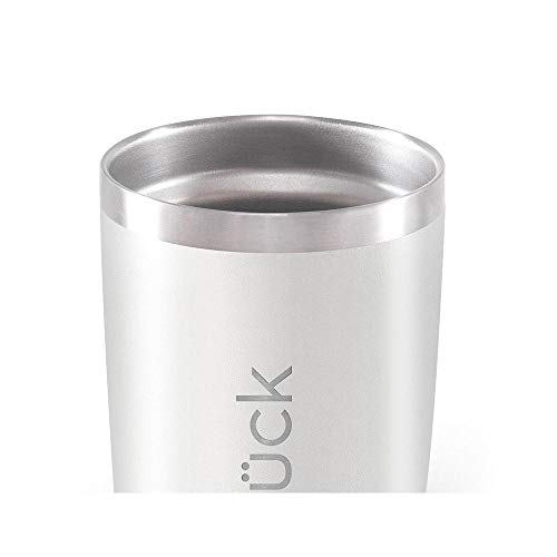 Copo Térmico para Cerveja Lucky 591ml Inox Off White -