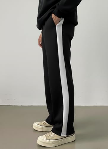 Image of dockstreet Loosefit Sweatpants /Loose Soft Casual Lowers /Casual for Men