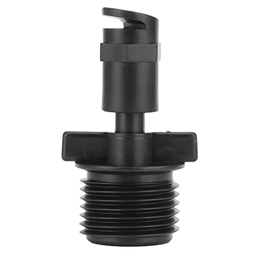 Cabezales de aspersión, boquilla de aspersión, 30 piezas G1 / 2 rosca macho a 180 ° boquilla de tipo ventilador Cabezal de aspersor de refrigeración de jardín Equipo de riego para jardín