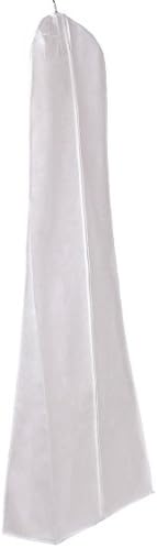 HIMRY Breathable Wedding Gown Dress Garment Clothes Cover Bag 70" Long Zip, for Wedding Dresses, evening dresses, dresses, suits, coats, jackets, trousers and longer clothes, with POCKET, KXB103 red