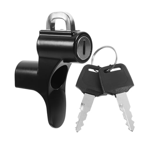 FUNOMOCYA 1 Set Lock Durable Theft Security Lock for Motorcycles and Scooters Compatible with Various Models Compact and Lightweight Design for Easy Carrying