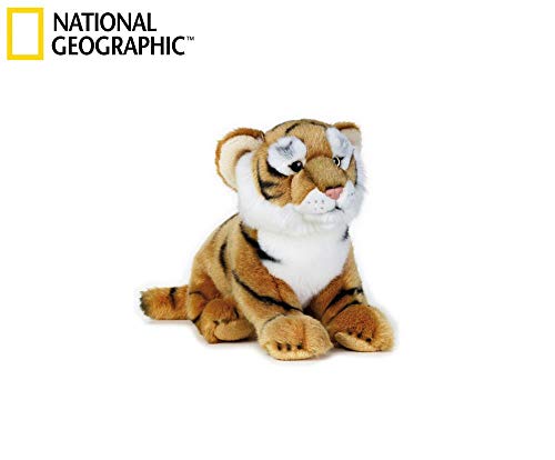 Preisvergleich Produktbild Ulysse 770745" Baby Tiger National Geographic Plüsch, Natur