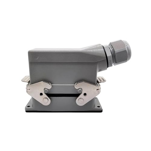 Connecteur rectangulaire industriel 6 broches HDC-H-006-3 vis 35A M/F