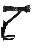 Bucky Barnes Cosplay Belt Props Men Agent Warrior Superhero Leather Waistband Halloween Carnival Accessories Black