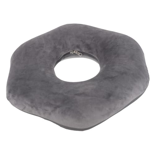 Ciieeo Thick Memory Foam Seat Pillow for Sitting Travel Wheelchair Bed Prevention Portable Cushion Breathable Easy-cle