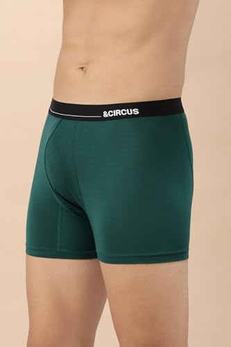 Image of &Circus Men's Puresoft Beechwood Modal Boxer Brief | Ultra Soft Mens Breathable Boxer Briefs Innerwear Men